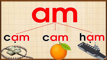 Tập đánh vần Bài 4 am | Đánh vần tiếng việt
