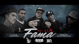 Almas De Barrio Ft Demecro Rimas Pesadas - No Es Por Fama 2015♫