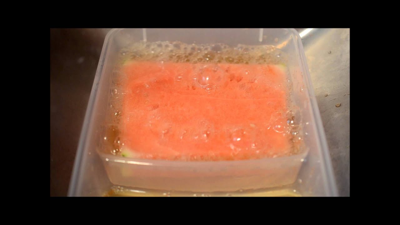 Hypermelon Vacuum compressing watermelon in energy drinks YouTube