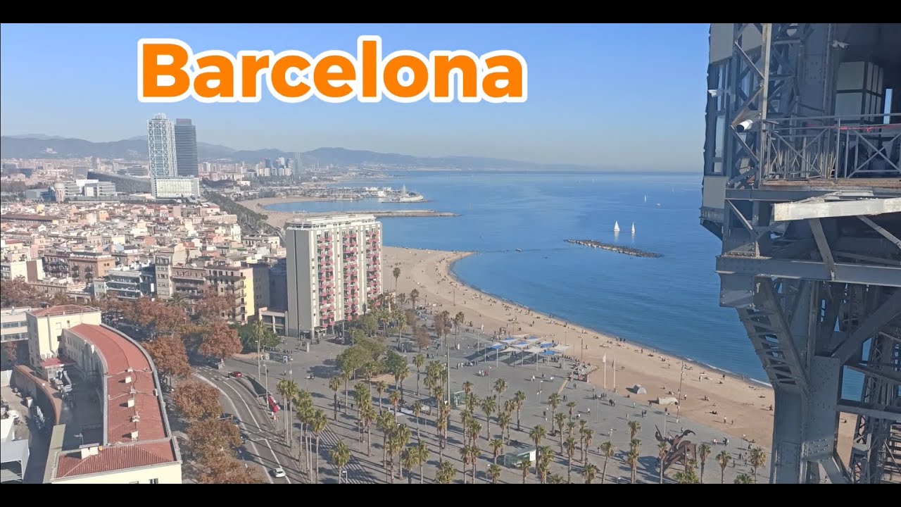 teleferico de Montjuic, Barcelona, Spain