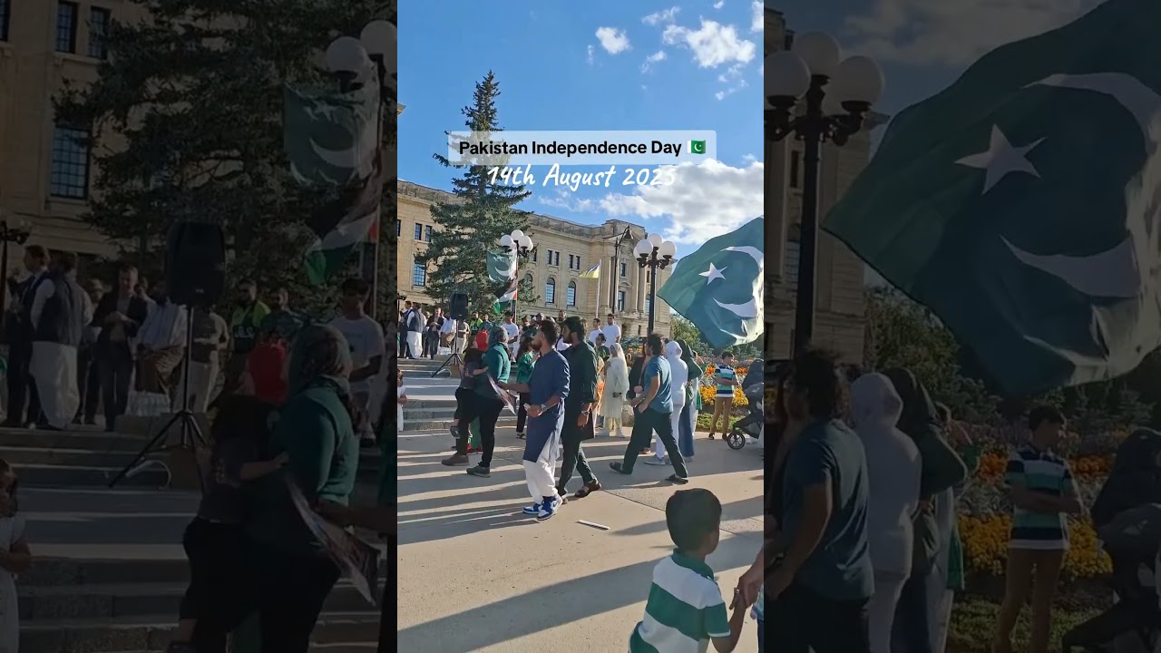 Pakistan Independence Day 2025 Celebration – Regina, Saskatchewan 🇵🇰🇨🇦