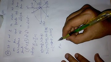 Relation between radius of curvature at end point of conjugate diameter of ellipse