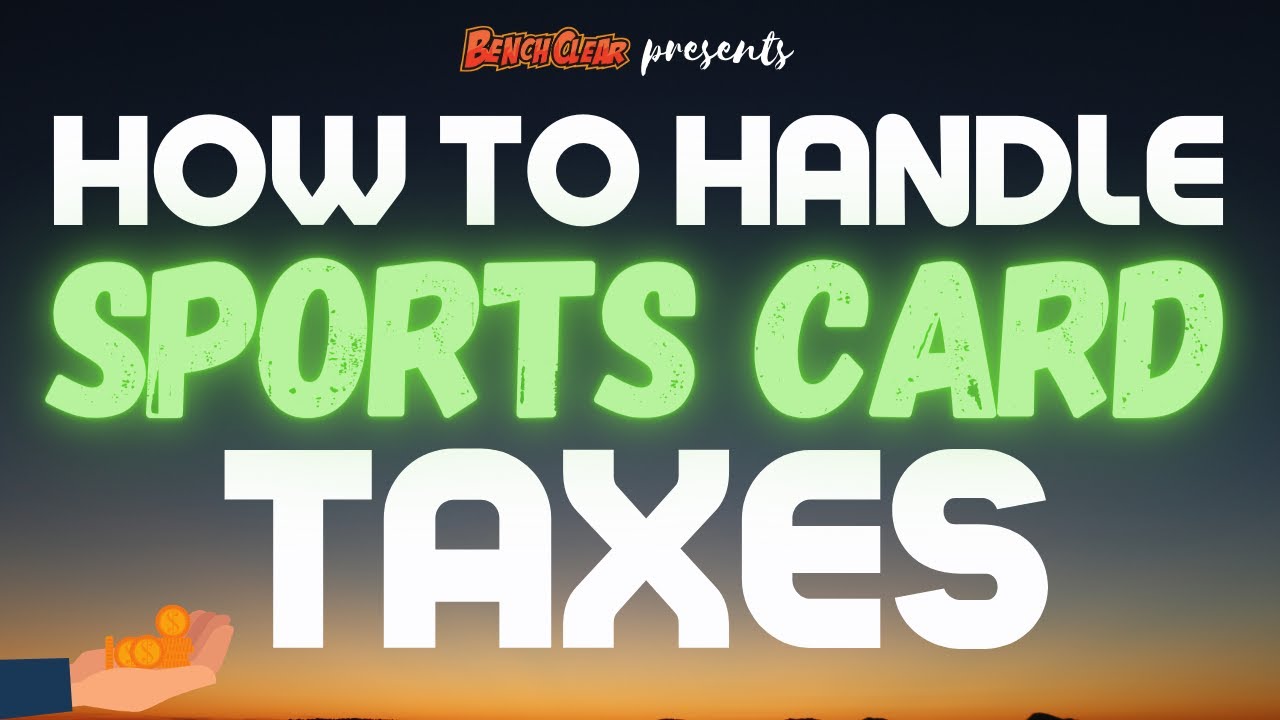 It's TAX TIME! How to Approach SPORTS CARDS & 2020 TAXES! 1099