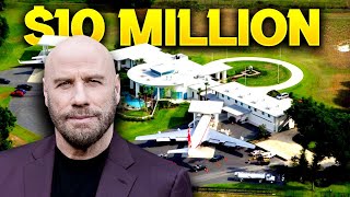 Inside John Travolta's Luxury Airport Mansion!