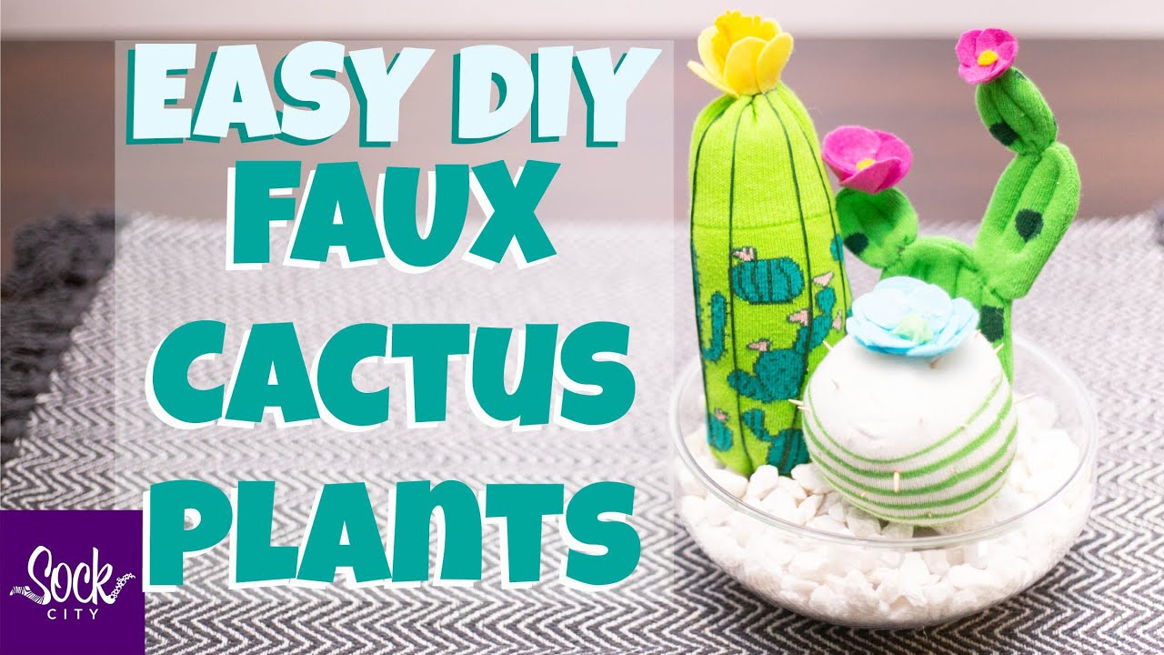 How to Make Easy DIY Faux Cactus Plants | 3 Styles | Made With