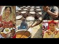 Traditional Marriage Ceremony | Foods (Beef, Roast) Cooking For 500 Peoples | Village Marriage