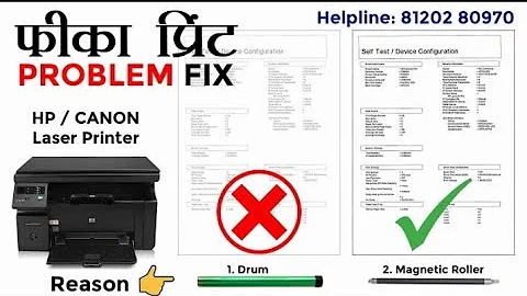 Light Print Problem | Why My Printer Is Printing Light | Faded Printing Problem | HP / CANON