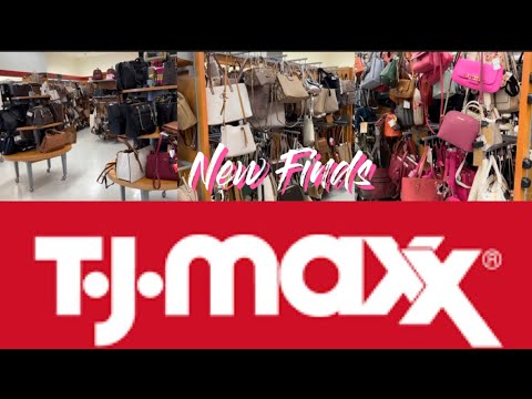 TJ MAXX SHOP WITH ME DESIGNER HANDBAGS, NEW FINDS !!!