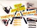 Yakutsu kamikaze vs shimano wild romance fs  materiel de pche