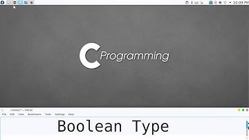 11  C    Boolean Type لغة سي