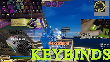 my FORTNITE KEYBINDS w/ KEYBOARD JOYSTICK + RAZER HUNTSMAN MINI (BOXFIGHT TOURNAMENT WINS)