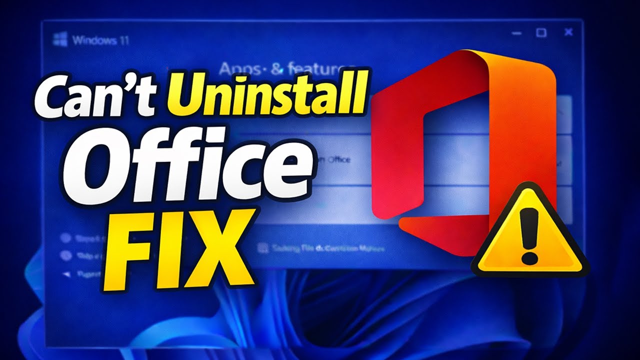 How to Completely Uninstall and Remove Microsoft Office on Windows 11