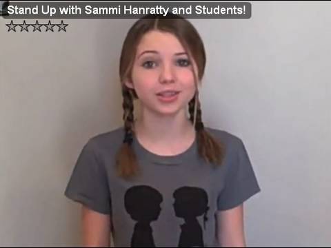 Stand Up with Sammi Hanratty and Students!