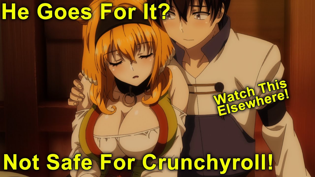 He Goes For It? Don't Watch On Crunchyroll! - Harem in a Labyrinth of  Another World Episode 4 