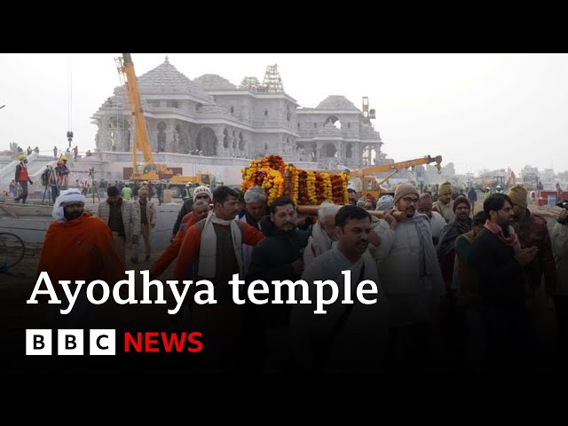 Opening of Hindu temple in Ayodhya stirs bitter memories for India's muslims | BBC News - YouTube