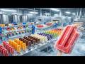 Secret Ice Cream Factory 😱 Full Process Revealed (High Quality Production)