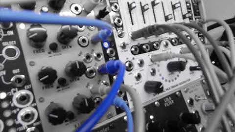 Machine (modular synth) [Mutable Instruments Plaits, Rings, Clouds; 4MS SMR]