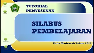 TUTORIAL PENYUSUNAN SILABUS K-13 2020
