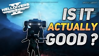 How Good Is The New MECH ? (Mech BREAKDOWN) | Helldivers 2