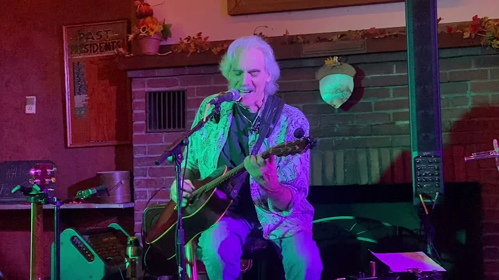 Maine colony resident, Keith Coker sits in with Al...