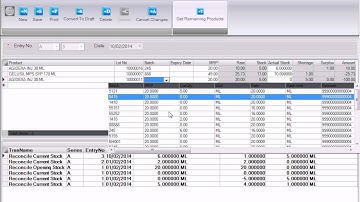 RetailGraph  Reconsile Current Stock | SWIL Software