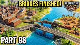 Transport Tycoon Empire 2 Gameplay Walkthrough Part 98 - Island Bridges Completed! screenshot 3