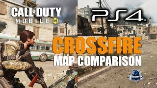 Which is better COD mobile vs PS4 Crossfire map comparison