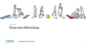 Overview Workshop: Introducing Local Leaders to the Upward Mobility Framework