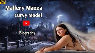 Mallery Mazza Plus Size American Model ✅ Curvy Model || Net worth || Bio
