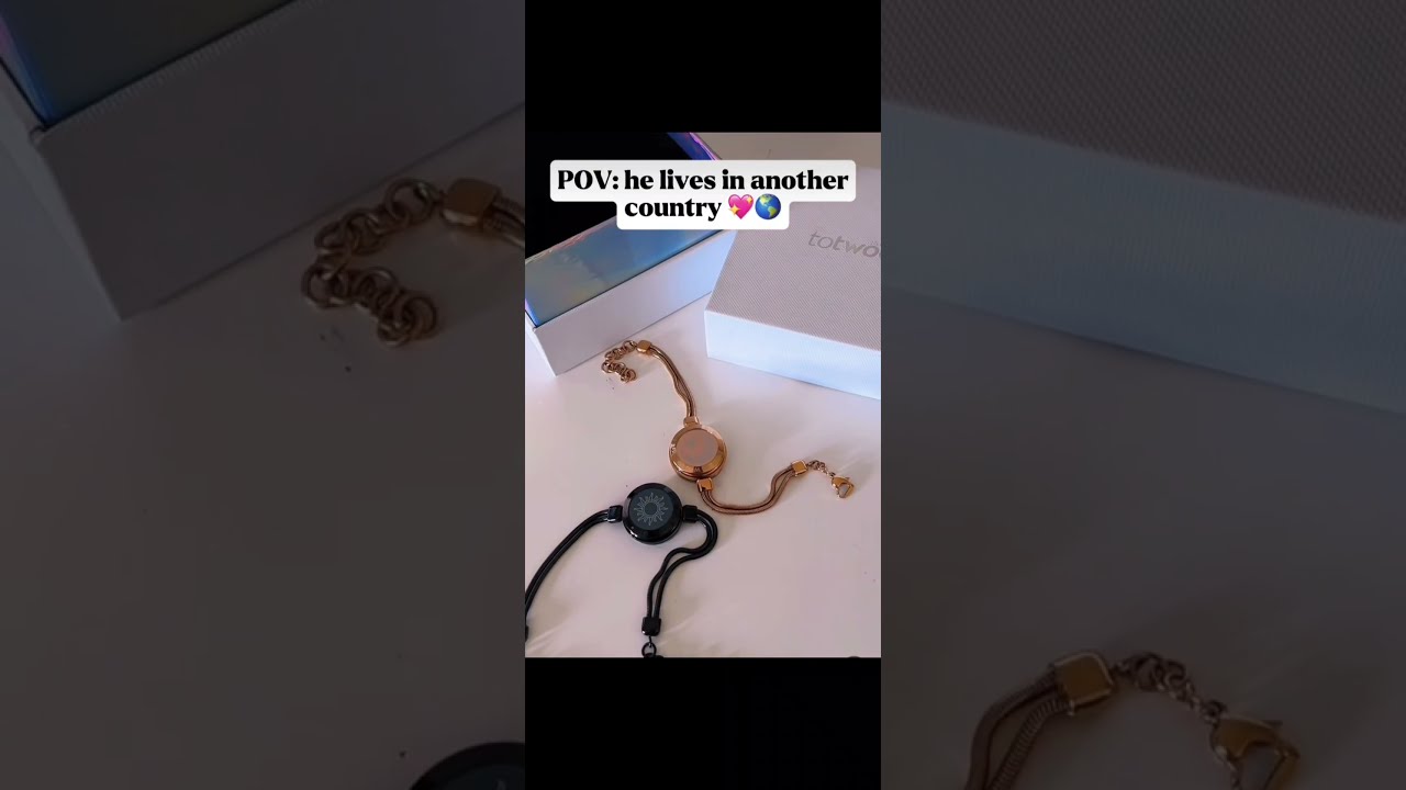 TOTWOO Long Distance Touch Bracelets For Couples Https Amzn To 3TlITK9