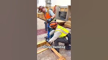 Bridge Building Class #norcalcarpenterstraining #union #carpenter #bluecollar #fyp #apprentice