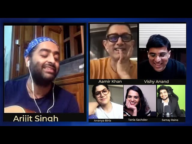 Arijit Singh | Live Singing Ae Dil Hai Mushkil For Aamir Khan | Chess India | Full Video | 2021 | HD class=