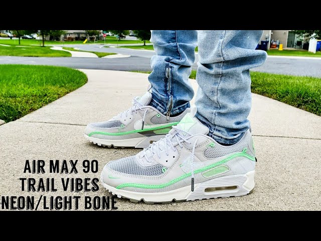 air max 90 sail on feet