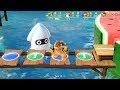 Super Mario Party #34 Megafruit Paradise Bowser vs Monty Mole vs Pom Pom vs Yoshi