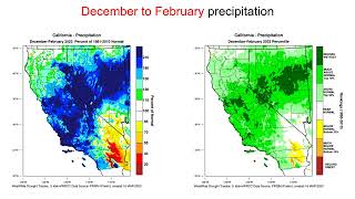 Climate update for water year and next Pacific Storm March 29-30