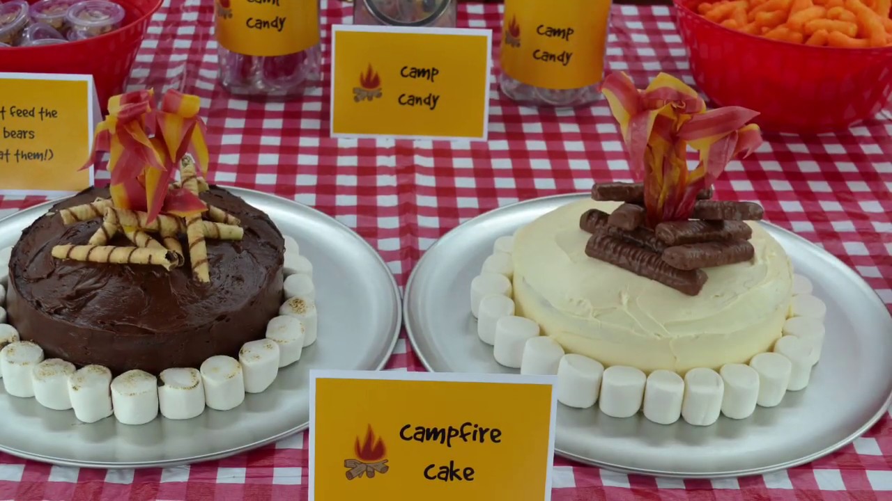 DIY Camping-themed Birthday Party