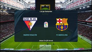 PES 2021  ATLETICO MADRID vs BARCELONA | La Liga21/22 Matchday 20 | PC Gameplay | [4K]