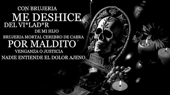 Con brujería me deshice del vi*lad*r de mi hijo brujería mortal cerebro de cabra , por maldito