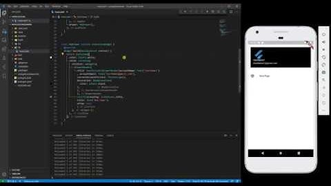 Navigation Drawer (Side menu) in Flutter