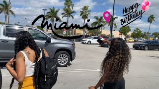 27th BIRTHDAY 🎈// MIAMI GIRLS TRIP VLOG pt.1