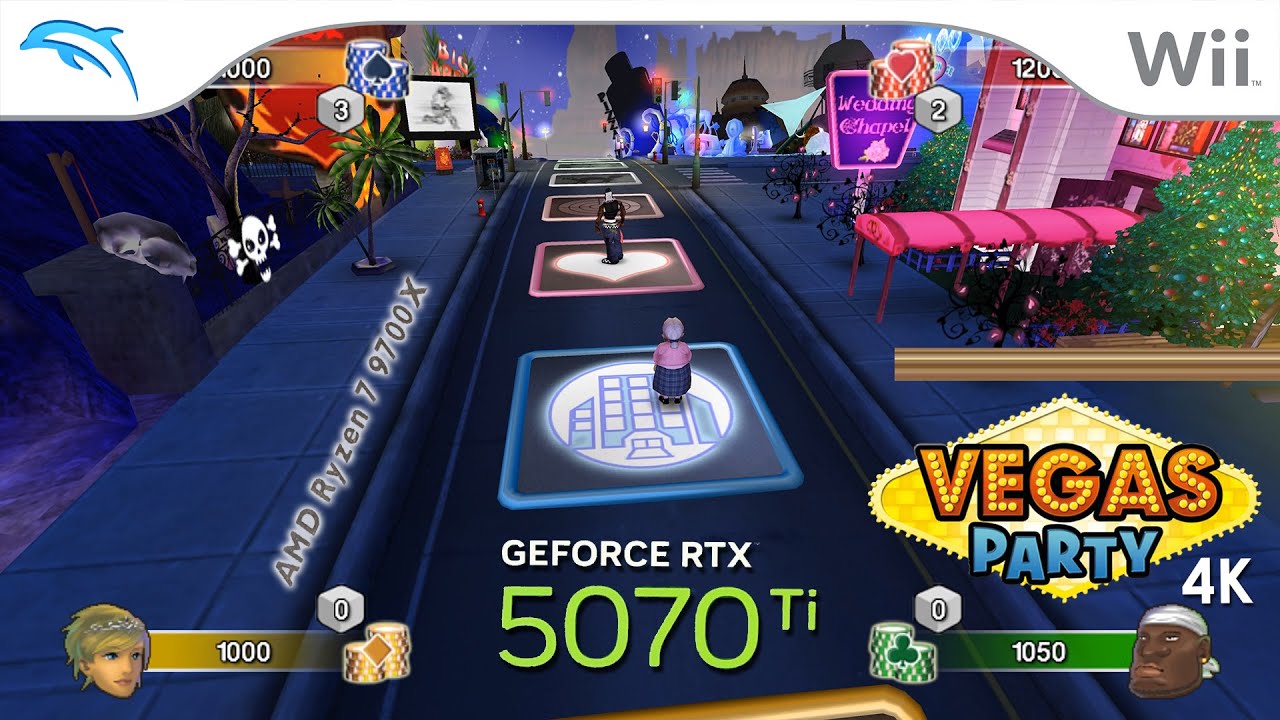 Vegas Party (4K / 2160p) | Dolphin Emulator 2506-298 | Nintendo