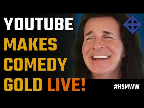 Youtube makes comedy gold LIVE during the show!