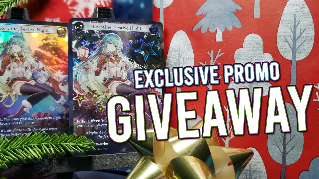 EXCLUSIVE PROMO GIVEAWAY! ✨Lorraine, Festive Night ✨ Grand