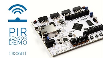 VEGA Processor: HC-SR501 PIR Sensor Demo