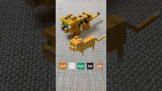 Fuse Bead ASMR. Cat 🐈 from Minecraft #fusebeads #perlerbeads #hamabeads