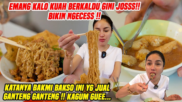 UNIKK!! GANTENG KALI ABANG YG JUAL BAKMI INI ??!! KUAH KALDU GILEE BIKIN GUE KESEMSEM!!