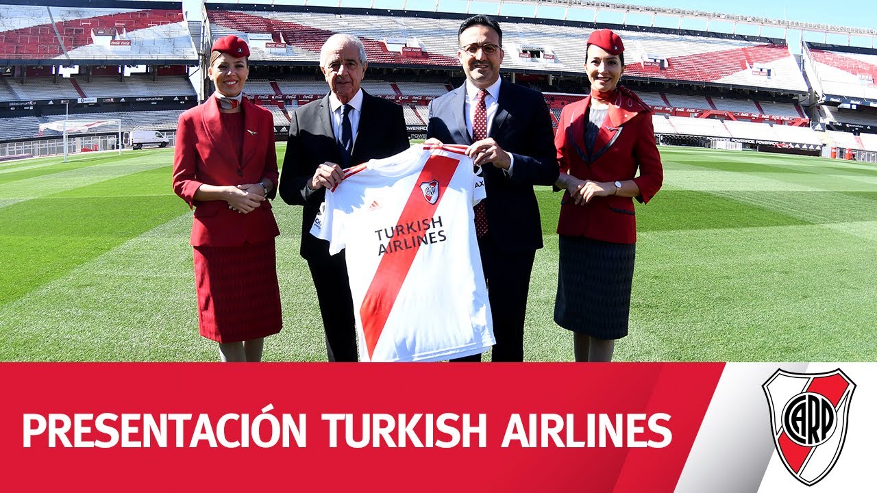 Turkish Airlines, nuevo main sponsor de River