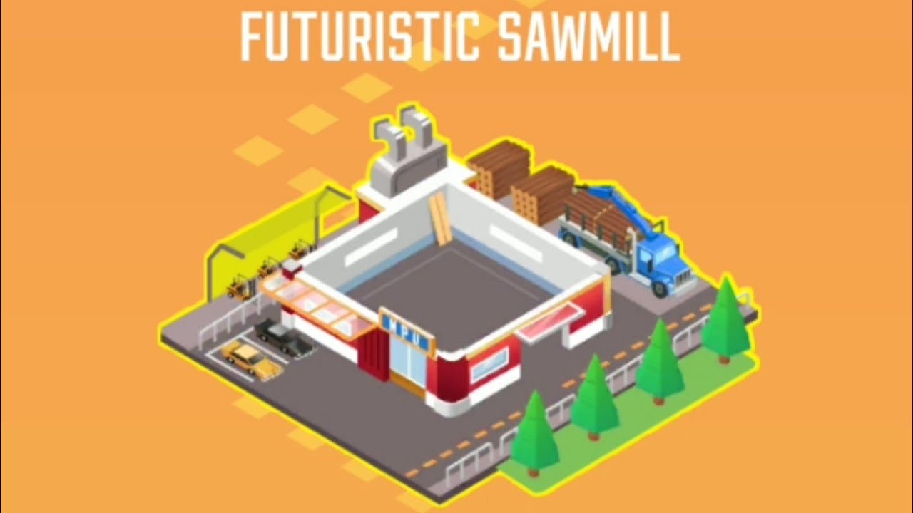 UNLOCK FUTURISTIC SAWMILL IDLE FOREST LUMBER INC YouTube