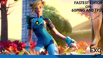 Meet The Fastest Fortnite Editor On 60 Ping and FPS 🤯
