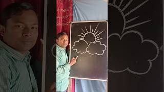 How to draw Sun and clouds #sun#clouds#shorts#art#viral#drawing#trending#youtubeshorts